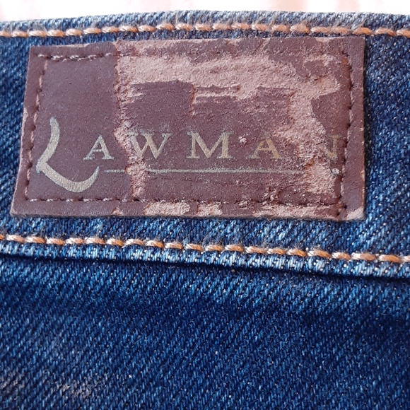 NWT, LAWMAN, Bonnie, Size 13/14, 34" Inseam,Cotton Stretchy Blend - Picture 5 of 12